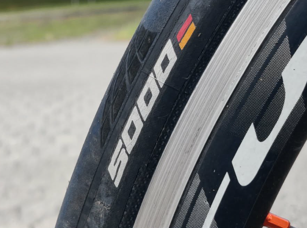 Continental Grand Prix 5000 cykeldæk på racerykel
